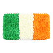 This rectangular floral flag, a radiant expression of the Irish tricolour, is assembled entirely from velvety petals and presented against a crisp white field. The left stripe of deep green forms a lush, carpet-like surface, the middle white stripe remains soft and clouded, and the right orange panel glows with coherent texture, all crafted from thousands of tiny flowers that keep their distinct colour and structure. The three bands align with exacting care, creating a tactile, three-dimensional flag that feels celebratory yet respectful. The fragrance is faint and fresh, the petals catching the light to reveal subtle variations in tone across each stripe. It is the kind of piece that speaks to readers of cultural features, community celebrations, and national pride, perfect for articles about St Patrick's Day, Irish heritage, or floral art that seeks to capture identity.

This arrangement is ideal for Stanmore readers and shoppers, and can be delivered across NW London with same-day service through Flower Delivery Stanmore. The craftsmanship-rendered in green, white, and orange-offers a quiet, dignified statement of unity and heritage, a living symbol you can trust to arrive fresh, vibrant, and ready to illuminate a home, a storefront, or a commemorative event in Stanmore's charming neighbourhoods.
